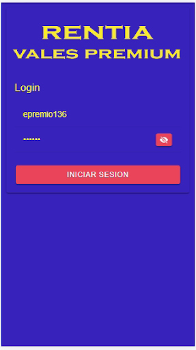 Android application RENTIA Vales Premium screenshort