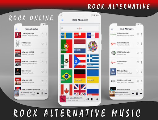 Android application Rock Alternative screenshort