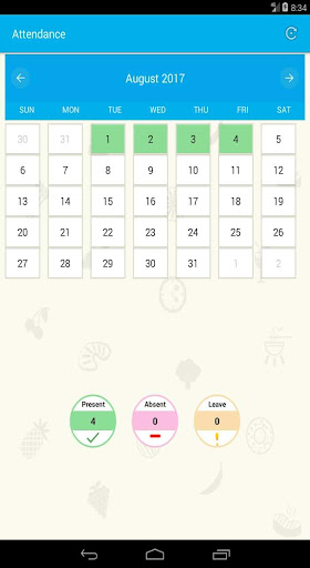 Android application NATIONAL ACADEMY screenshort