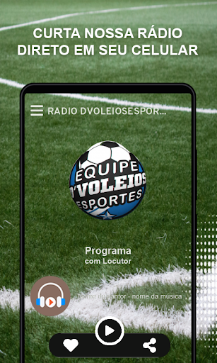 Android application Rádio Dvoleiosesportes screenshort