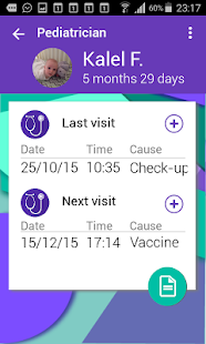 My Wee App - Baby tracker  Screenshots 7