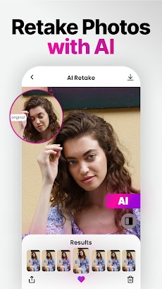 Retake AI: Face & Photo Editorのおすすめ画像1