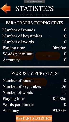 Speed Pro: Typing Challenge Screen 3