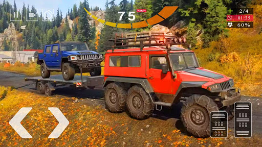 Android application Jeep Simulator Game Hummer Car screenshort