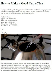 Tea Recipes Guide
