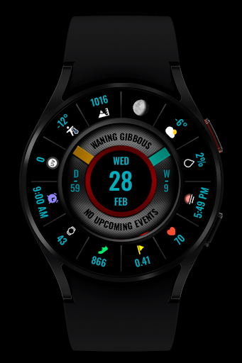 WR 015 Analog Watch Face screenshot 5