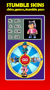 Captura de Pantalla 7 Skin Mod For Stumble Guys Gems android