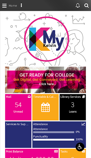 Android application MyKelvin screenshort