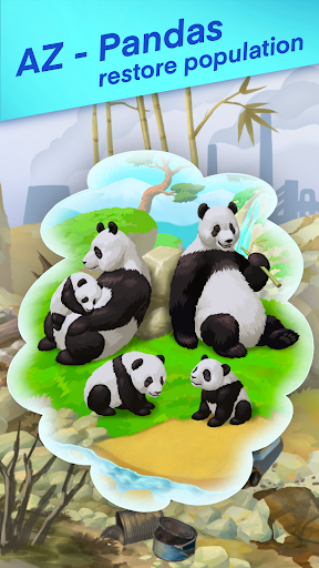 Android application Abandoned Zoo: Pandas screenshort