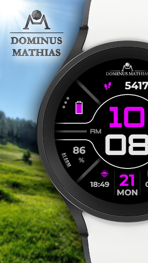 DM | 024 Digital Watch Face Screen 3