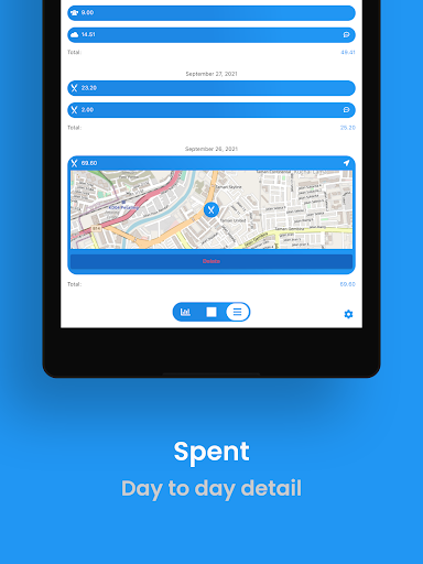 SpendSpentSpent Screenshot