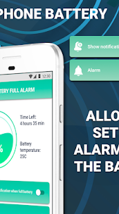 Battery Alarm - Full & Low Battery