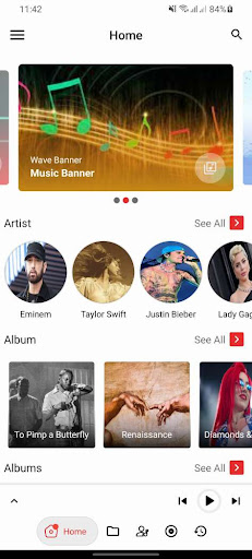 Android application Khutenga Music screenshort