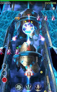 Galaxy Warrior: screenshot dell'attacco alieno