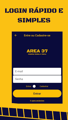 Area 37 - Compra e Venda Screen 3