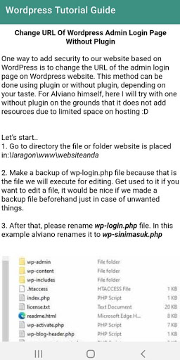 Wordpress Tutorial Guide
