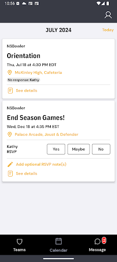 Sweetlax Lacrosse Screenshot