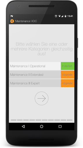 Maintenance Vocabulary D-E Screen 2