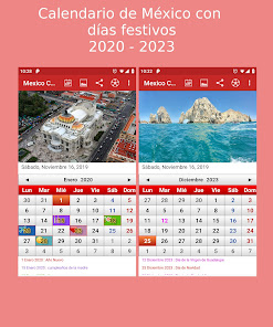Screenshot 5 Mexico Calendario 2023 android