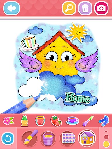 Glitter House coloring and dra photo 12