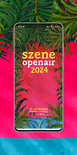 Android application Szene Openair screenshort