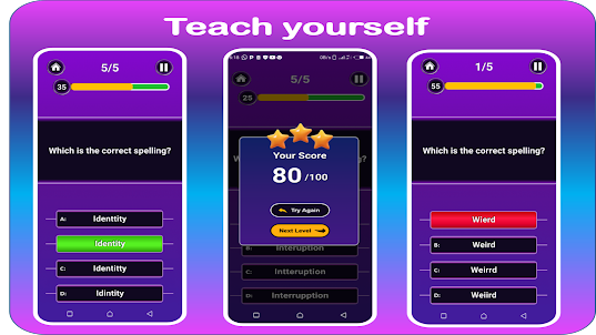 Spelling Quiz - Word Trivia