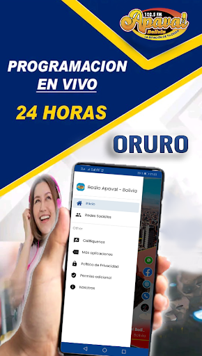 Radio Apaval Bolivia Screen 2