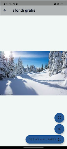 snow wallpapers Screen 2