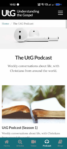 Android application Understanding the Gospel screenshort