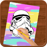 How to Draw :Star Wars icon