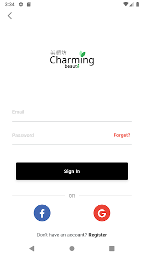 Android application Charming Beaute screenshort