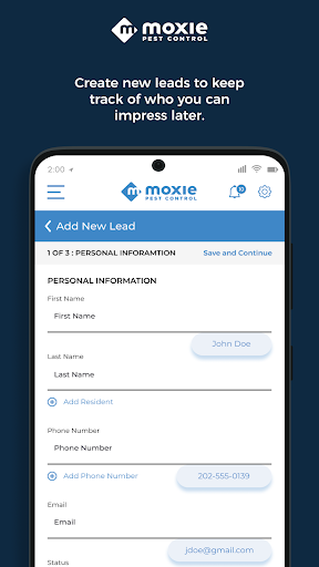 Android application Moxie Universe screenshort