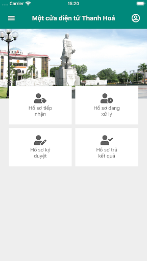 Một cửa điện tử Thanh Hóa Screen 3