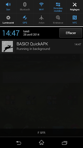 BASIC! Quick APK (WiFi) Screen 2
