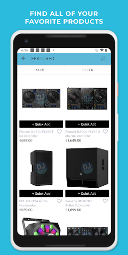Djbox.ie DJ Shop Screen 3