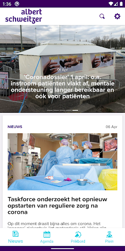 Android application ASz Nieuwsapp screenshort