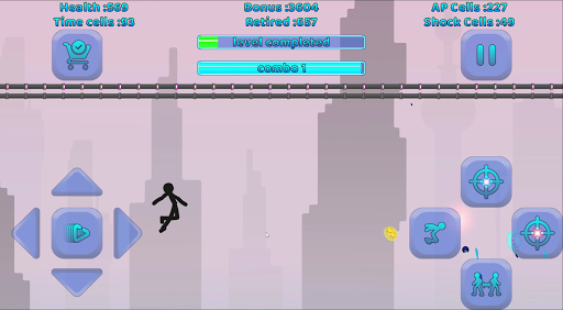 Android application Cyber Stickman Hunter screenshort