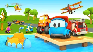 Leo 2: Puzzles & Cars for Kids - Screenshot 1