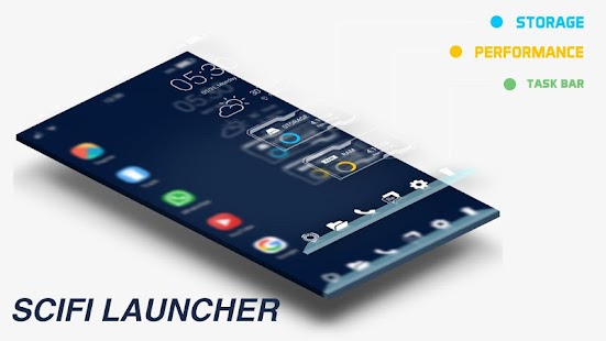 Sci fi Launcher Screenshot