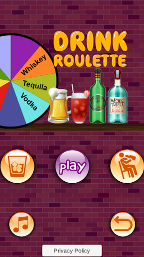Android application Drink Roulette screenshort