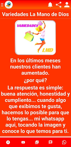 La Mano de Dios Radio y Tv Screen 3