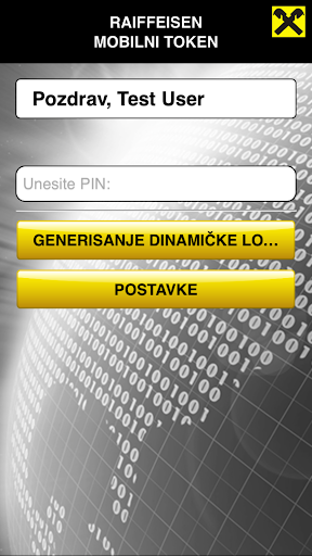 Raiffeisen Mobile Token Screen 2