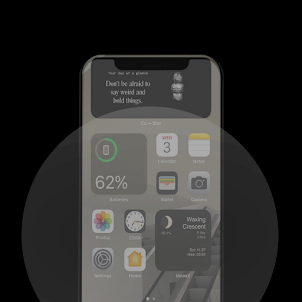 iPhone x pro launcher for And.