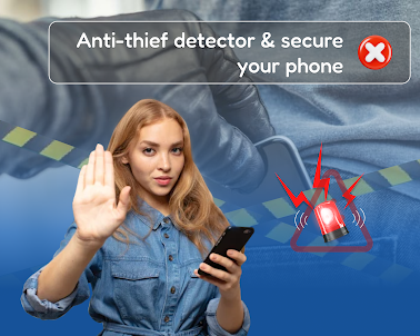 Don't touch my phone antitheft