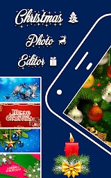 Christmas photo editor frames