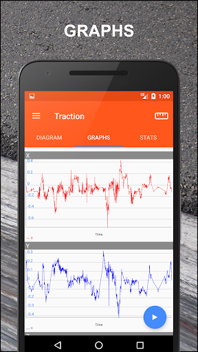 Traction Circle G-Force Meter Screen 2