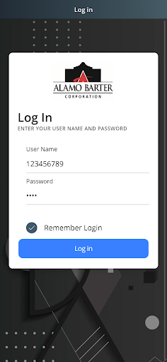 Android application Alamo Barter screenshort