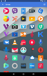 Urmun - Icon Pack Captura de pantalla