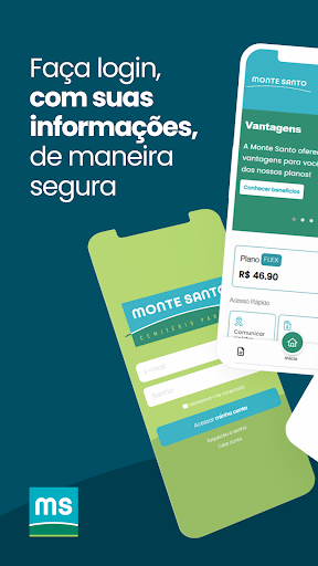 Android application Monte Santo - Cemitério Parque screenshort