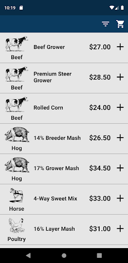 Android application Spencer Bro's Feed screenshort
